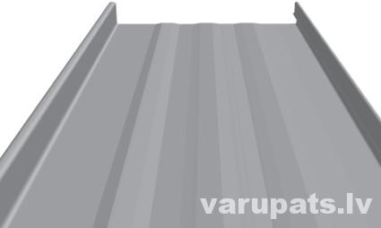 Valcprofila jumta seguma montāža